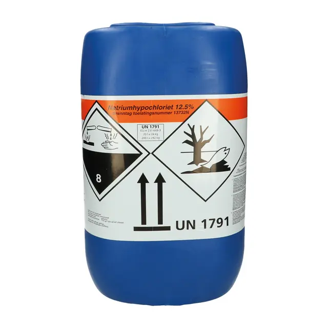 Vloeibaar chloor 12,5% – 20L